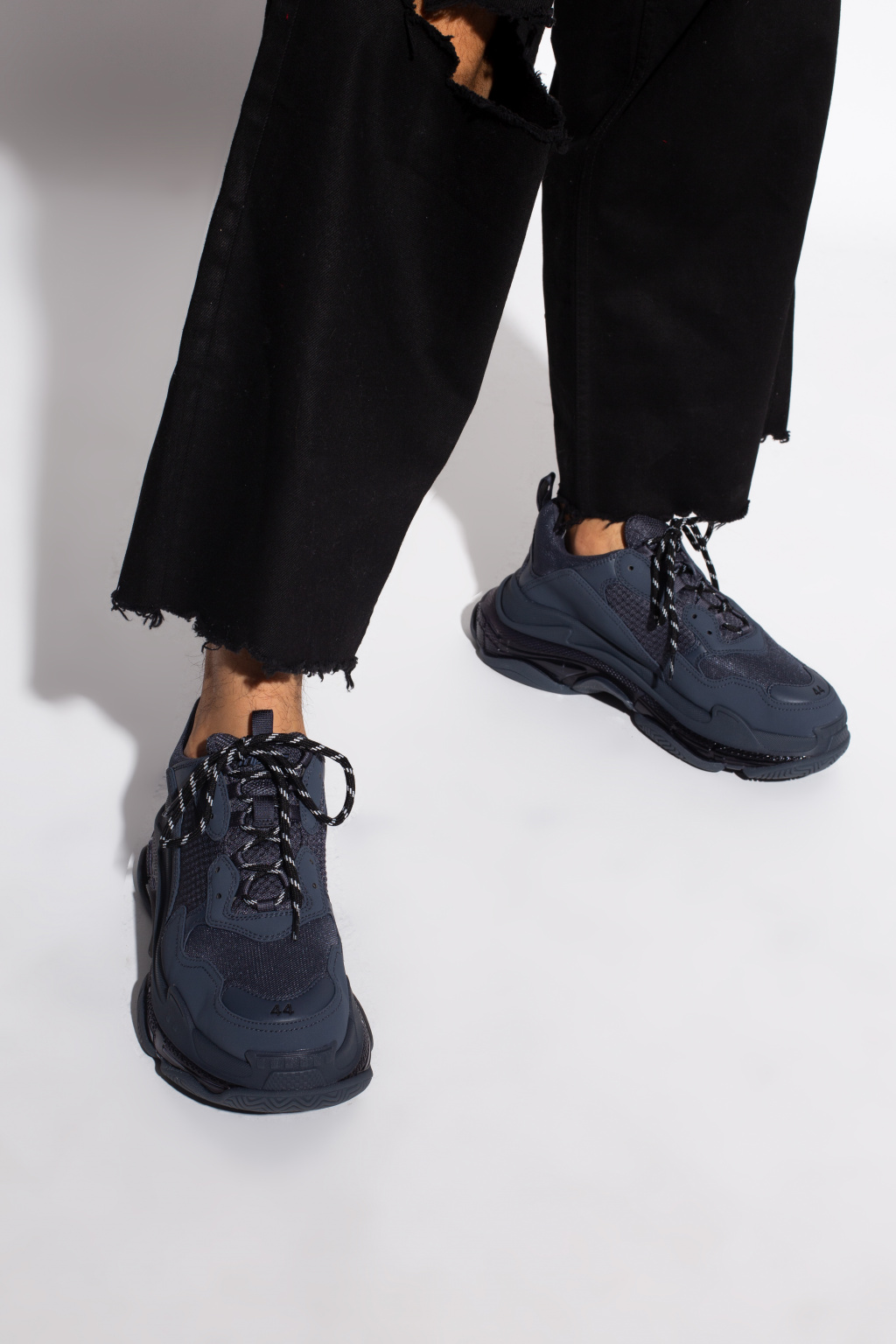 Balenciaga triple store s mens navy